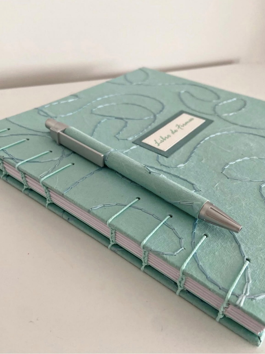 Cuaderno encuadernación copta